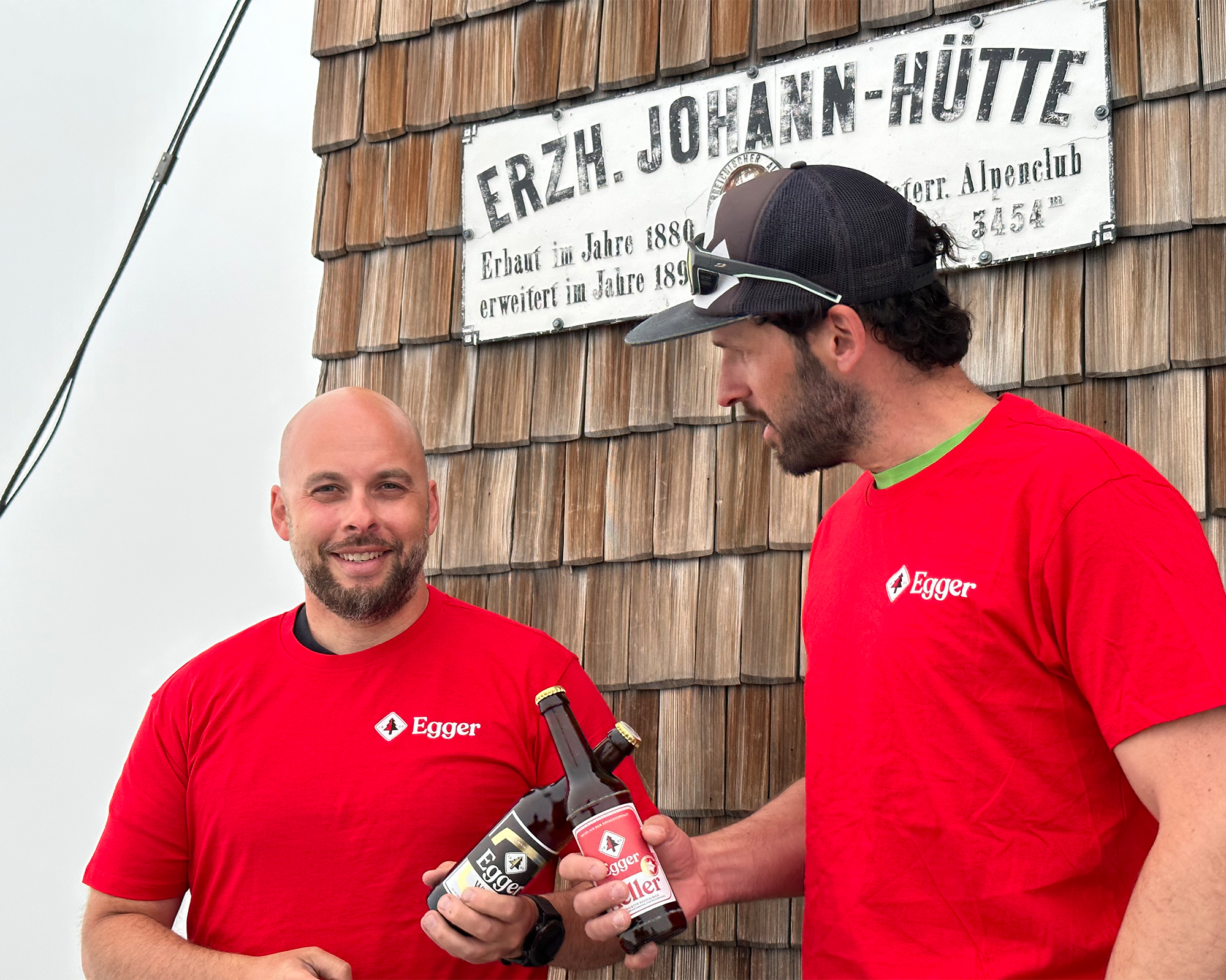 Egger Bier auf Instagram